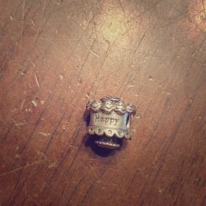 Pandora charm happy birthday cake